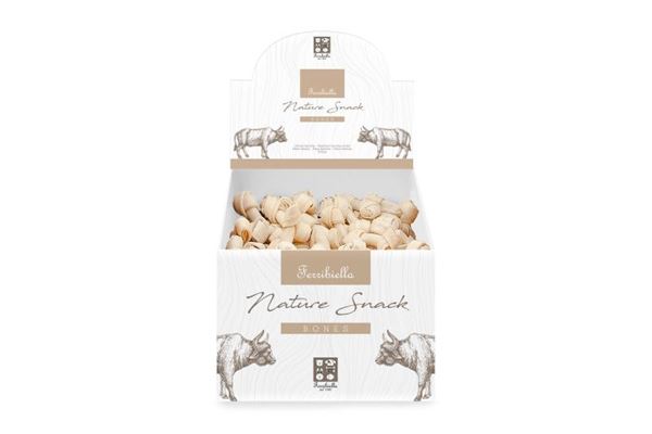 SCATOLA 200PZ.OSSO NODO BIANCO PICCOLO 1