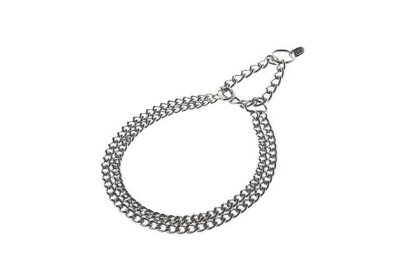 COLLIER DOUBLE INOX 60