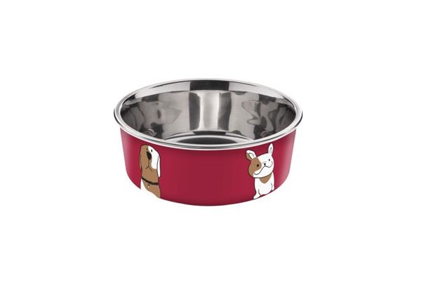 BOWL BELLA S CM.14 450ML RED