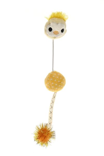 GIOCO GATTO CATNIP CUTE 2PZ. ARANCIO CM5