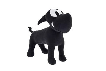CANE MANICHINO IN STOFFA CM.30 NERO