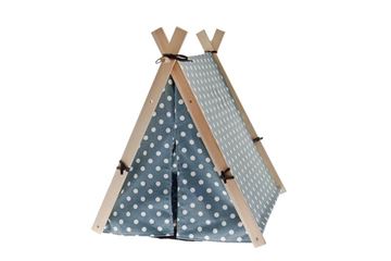TEEPEE HAPPY 60X55X65CM BLEU