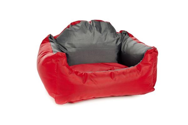 OFF DOGBED WATERPR SOFT 45X34X23CM RED
