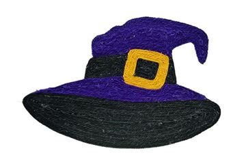 TIRAGRAFFI STREGA HALLOWEEN 47,5X33CM