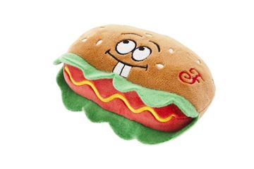 HAMBURGER TESSUTO+GOMMA 14X11X5CM 3PZ.