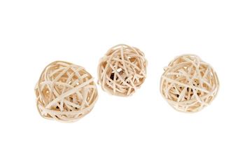 PALLINE DI VIMINI MATATABI 5CM 6PZ