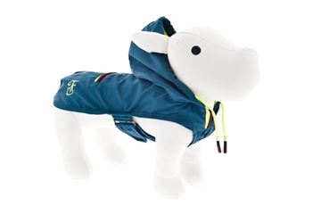 OFF IMPERMEABILE ANORAK 51CM PETROLIO