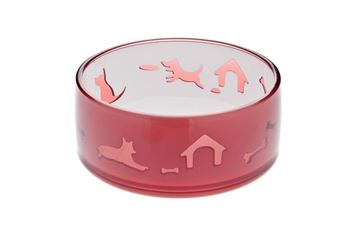 BOL DUOWORLD S 330ML-11,8X5CM ROUGE