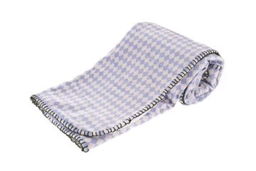 ROMBI BLANKET LIGHT BLUE 100X70CM