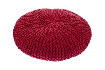 MACRAMÉ POUF DOG BED 60X15CM RE