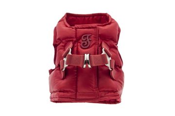 PETT.NUVOLA GILET M 56-60CM ROSSA COLLO(