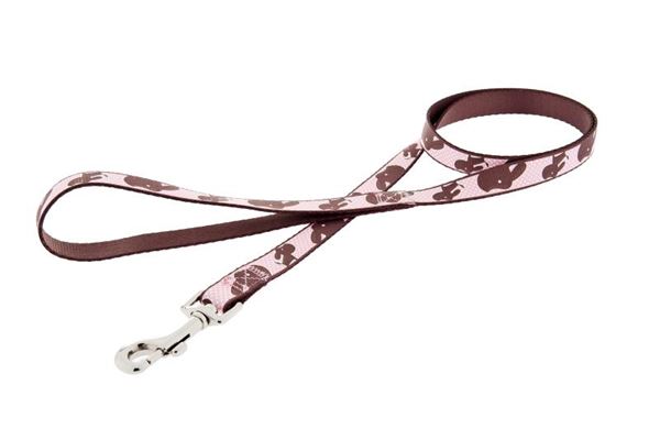 GUINZAGLIO FUSS-DOG 2X120CM ROSA