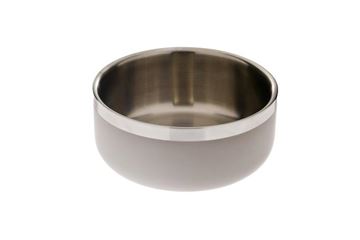 BOL DOUBLE WALL MATTE L D.17CM GRIS