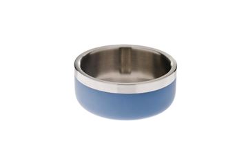 BOL DOUBLE WALL MATTE M D.15CM BLEU
