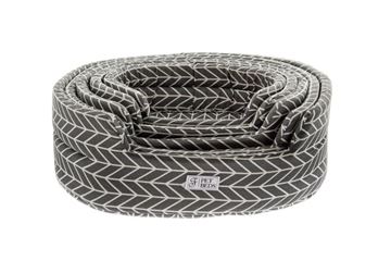 Εικόνα της OVAL DOGBEDS 40-45-51-56-62 5PZ STRIPES
