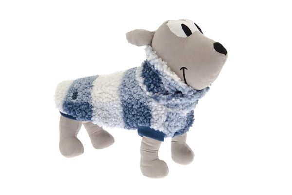 PULL-OVER MOU 60CM BLEU CLAIR