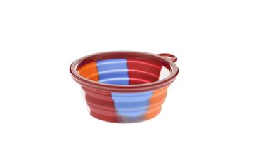 BOL RAINBOWL SILICONE 1000ML ROUGE