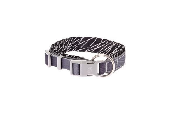 COLLARE ONDA REFLECTIVE 1,5X30-39CM NERO