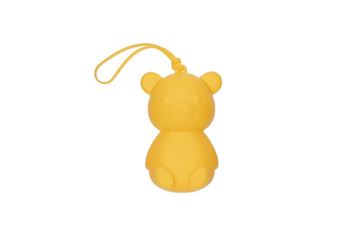 Imagen de PORTA-SACOS TEDDY 3PZ SILIC AMARILL