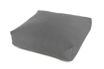VELVET PILLOW 60X60-H.15CM GREY