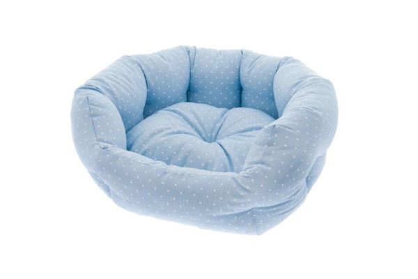 2 CORBEILLES OVALES DOT COT 50-60CM AZZU