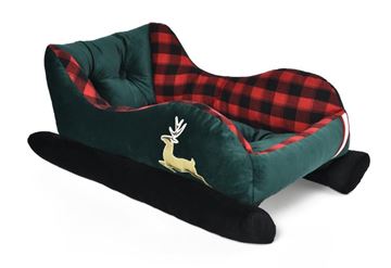 Εικόνα της CHRISTMAS TOBOGGAN PET BED 1PZ
