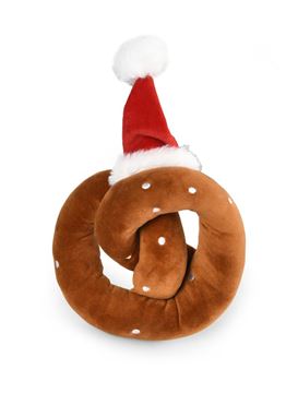PRETZEL NATALIZIO 3PZ 13X21CM GIOCO CANE