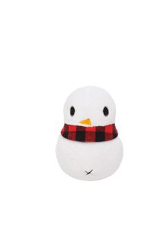 PUPAZZO DI NEVE 3PZ 15X11X7CM GIOCO CANE