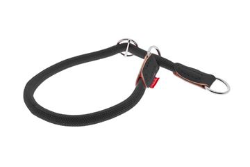 ROUND ROPE COLLAR 12MMX50CM BLACK