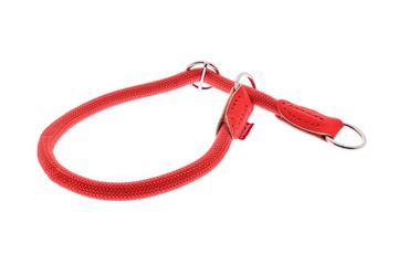 ROUND ROPE COLLAR 12MMX50CM RED