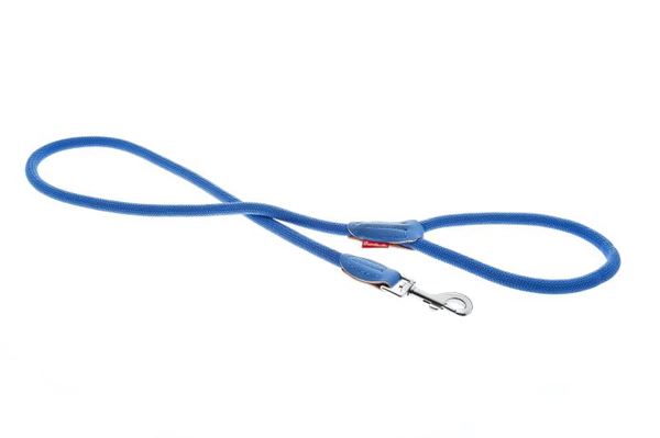 RONDE LAISSE EN CORDE 10MMX122CM BLEU