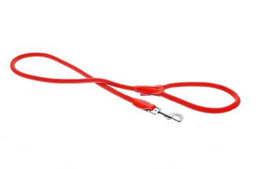 ROUND ROPE LEASH 10MMX122CM RED
