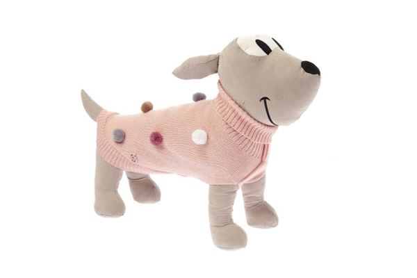 PULL-OVER BONBON 39CM ROSE
