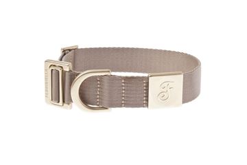 COLLARE MIDA LARGE 42-68 CM 4CM BEIGE