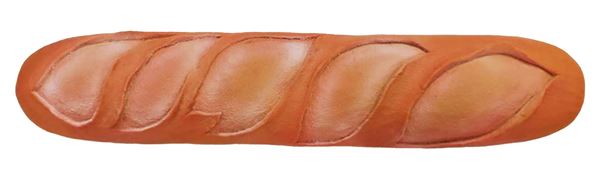 BAGUETTE LATEX PACK 2 PZ 33,5X5X7CM