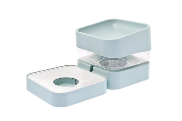DISPENSER ACQUA+CIBO CUBO 32X16X11CM