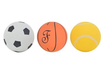 PALLE SPORT GOMMA Ø6CM CARD 3PZ