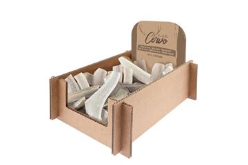 CASSETTA CORNA CERVO TAGLIATE LARGE 20PZ