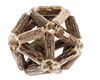 JUEGO C/BALÒN CATNIP ORG. 7CM - 6PC