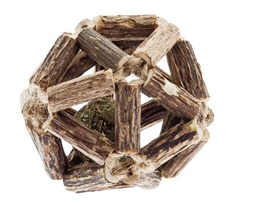 GIOCO CON PALLA CATNIP ORGANIC 7CM - 6PZ
