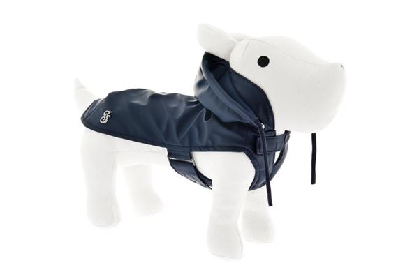 MANTEAU FROZEN A/CAPUCHE 27CM BLEU
