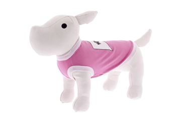 OFF T-SHIRT WOOF ROSA