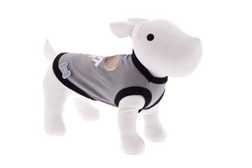 OFF T-SHIRT SPORT DOG GRIG