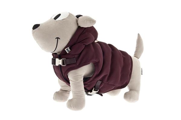 DOWN VEST GHIACCIO CM45 BORDEAUX