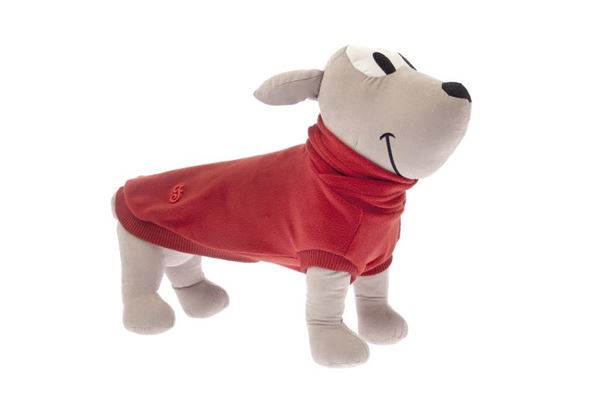 POLAROTTO FLEECE SWEATER 80CM RUST