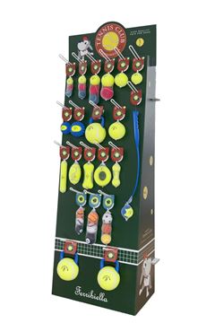 PRESENTOIR VIDE TENNIS CLUB 64X35X180CM