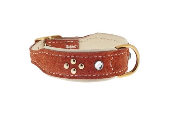 OFF COL.PEL.SCAM.C/STRASS/BORCH2,6X35CM