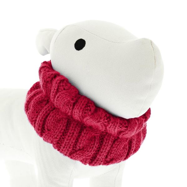 OFF SCALDA COLLO SMALL GRIGIO-FUCSIA
