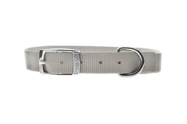 COLLIER NYLON FANTAISIE MM25X60CM GRIS