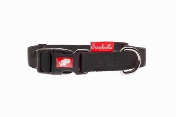 Εικόνα της ADJUSTABLE COLLAR NYLON S MM.15 BLACK